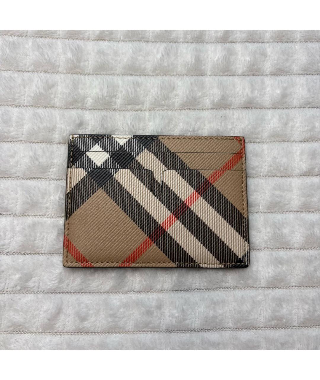 BURBERRY Бежевый кардхолдер, фото 4