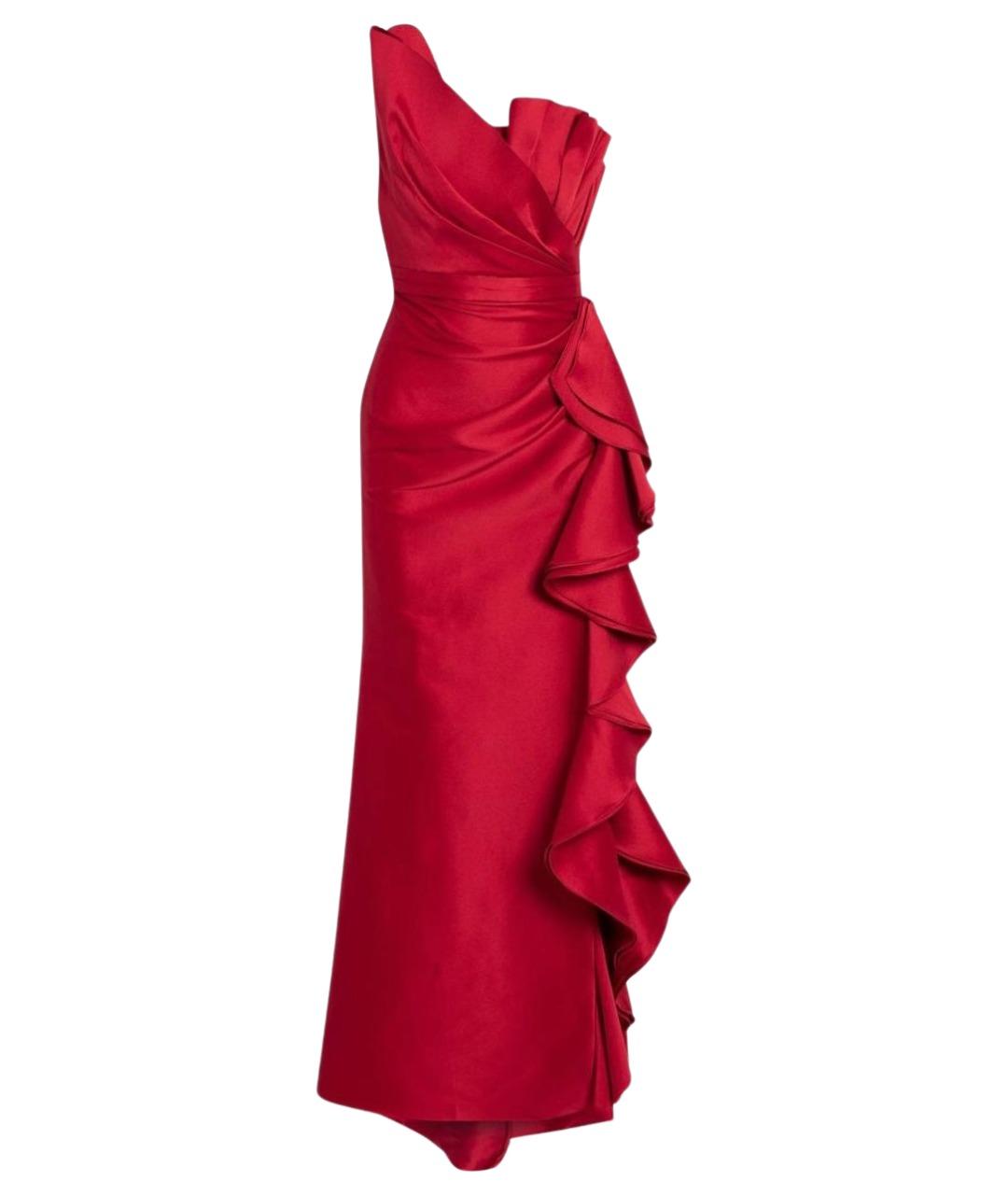 BADGLEY MISCHKA Красное полиэстеровое вечернее платье, фото 1