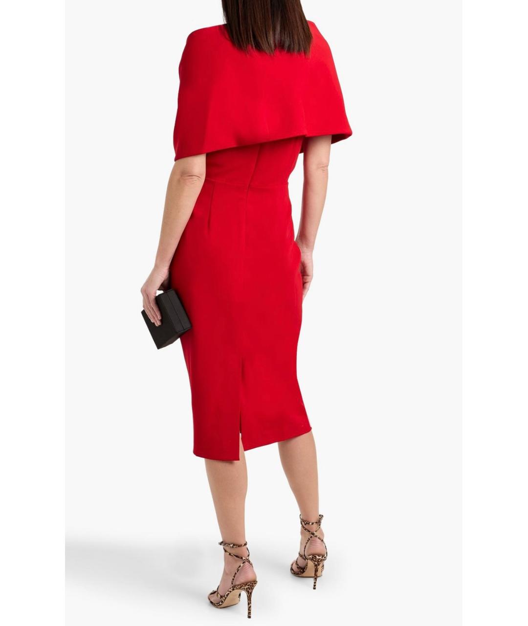BADGLEY MISCHKA Красное полиэстеровое платье, фото 3