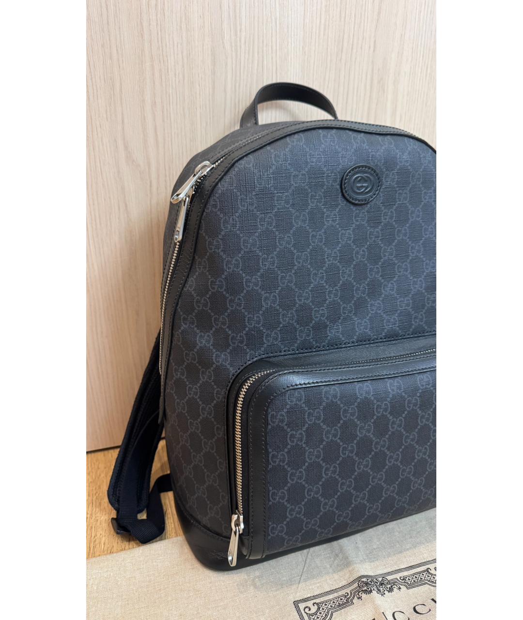 GUCCI Темно-синий рюкзак, фото 7