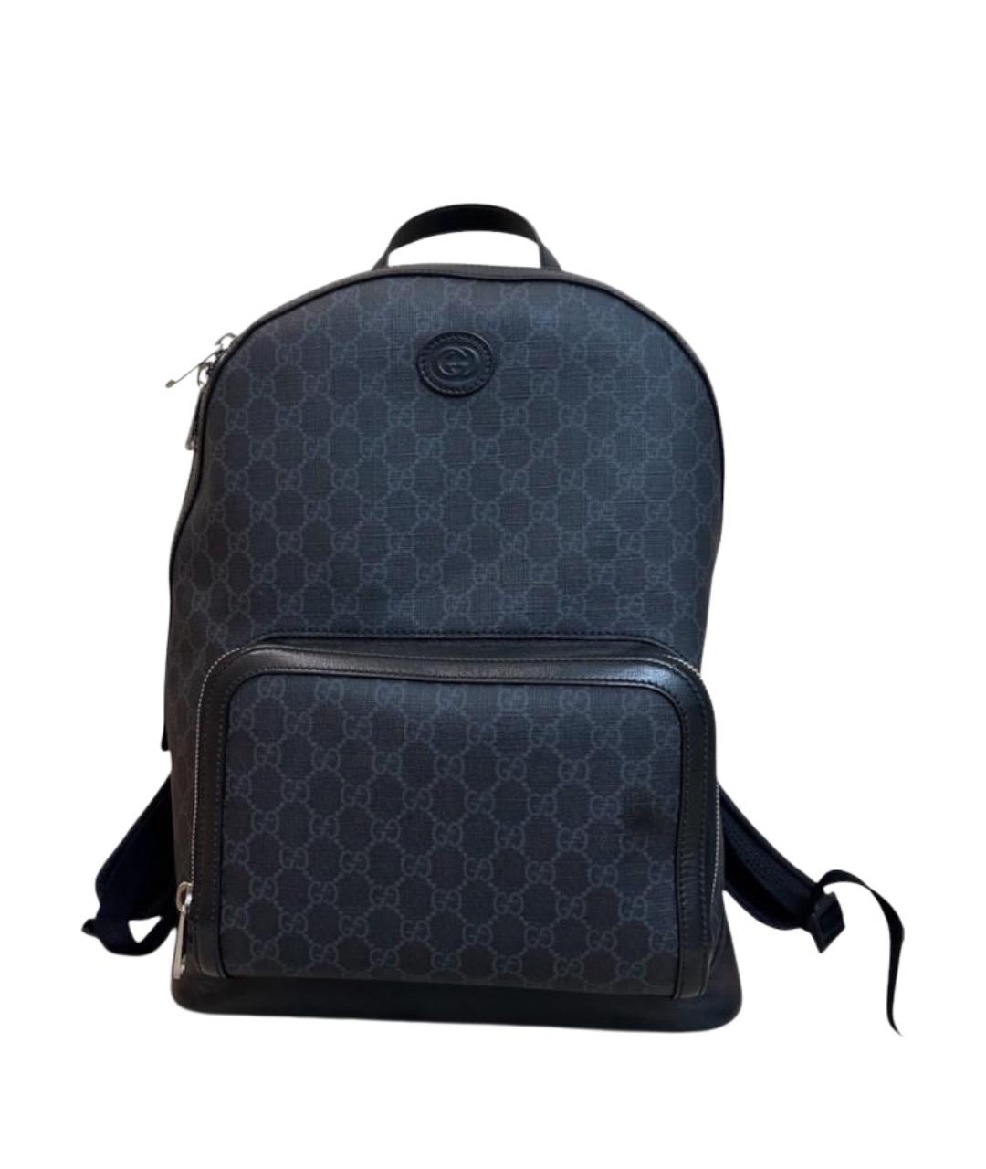 GUCCI Темно-синий рюкзак, фото 1