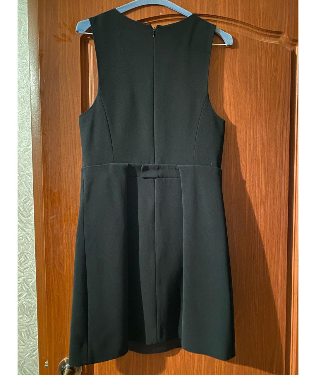 CHLOE Черное вискозное повседневное платье, фото 2