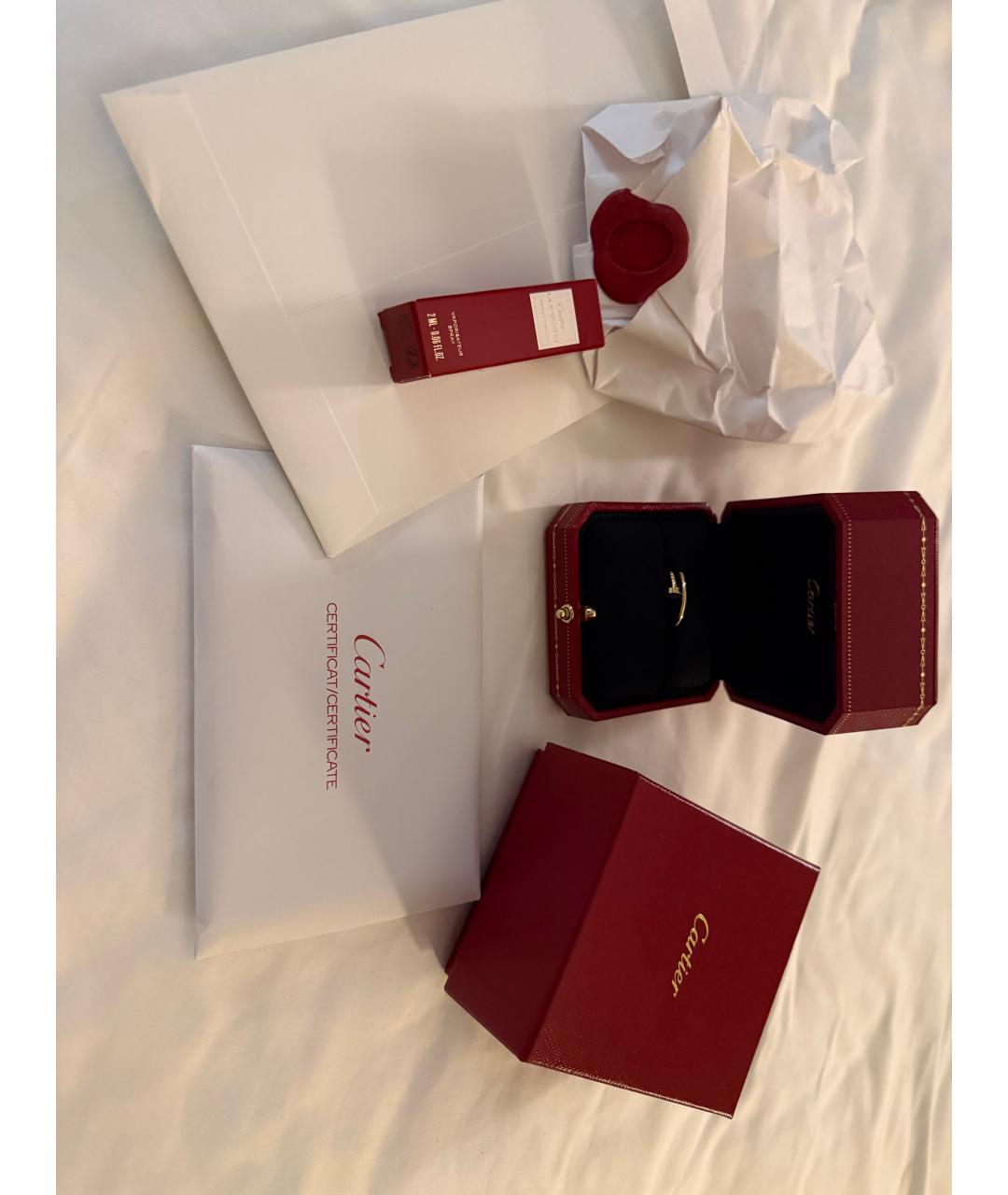 CARTIER Желтое кольцо из желтого золота, фото 3