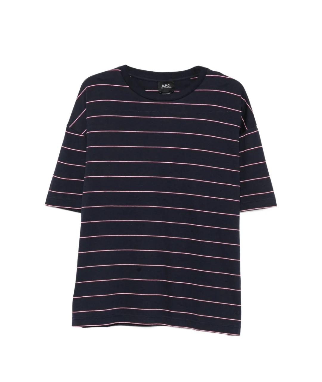 A.P.C. Мульти хлопковая футболка, фото 1