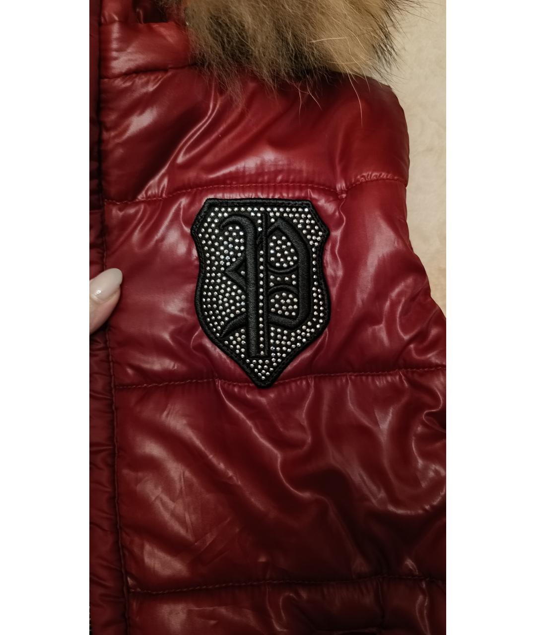 PHILIPP PLEIN Красный жилет, фото 4