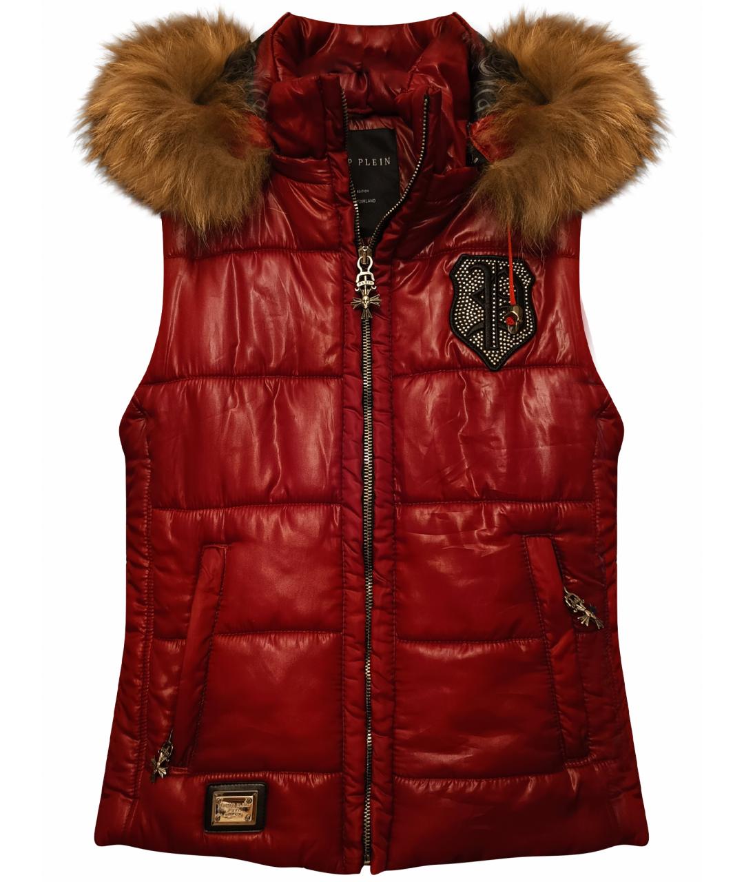 PHILIPP PLEIN Красный жилет, фото 1