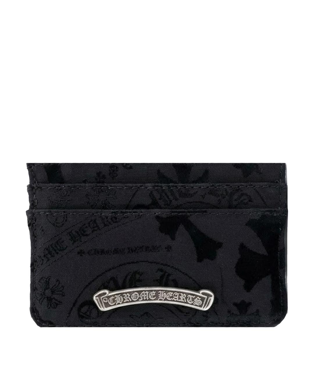 CHROME HEARTS Черный кардхолдер, фото 1