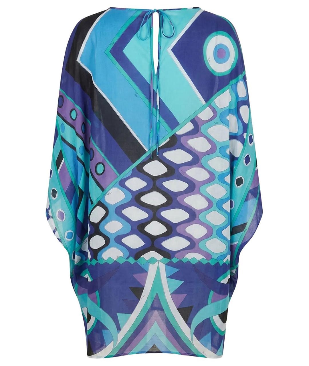 PUCCI Синяя хлопковая туника, фото 2
