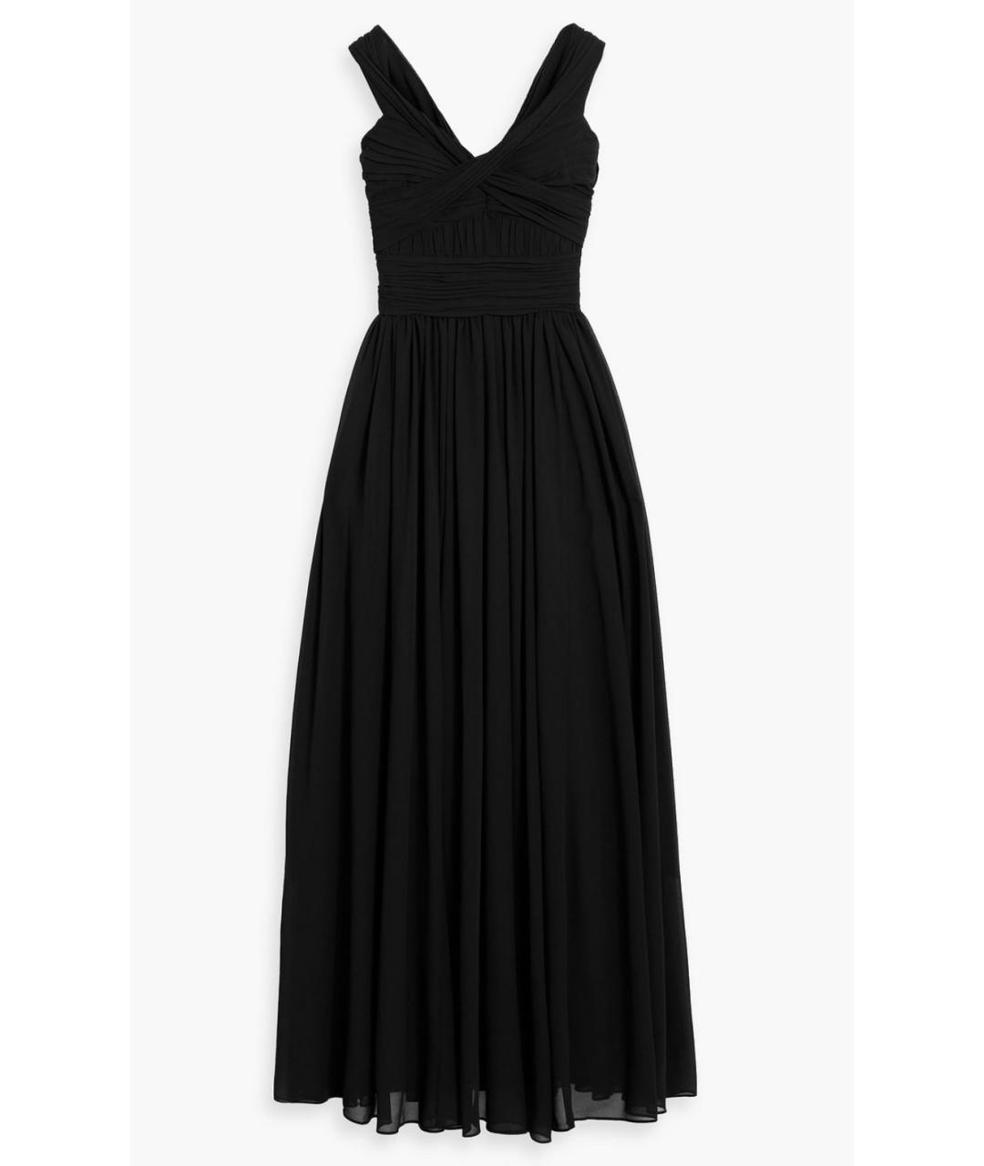BADGLEY MISCHKA Черное полиэстеровое повседневное платье, фото 4