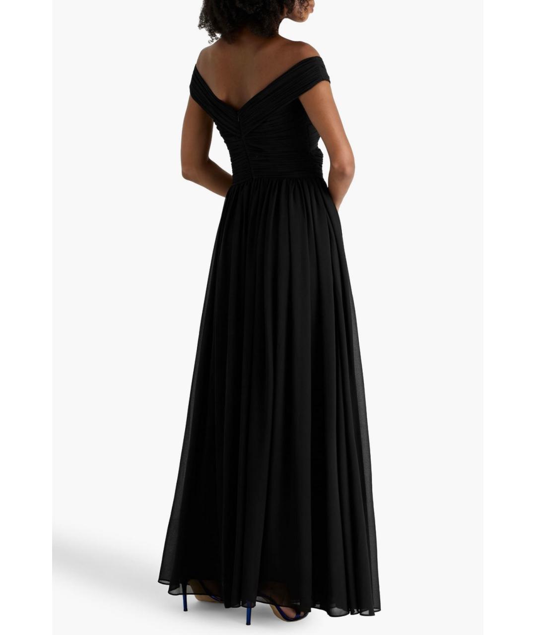BADGLEY MISCHKA Черное полиэстеровое повседневное платье, фото 3