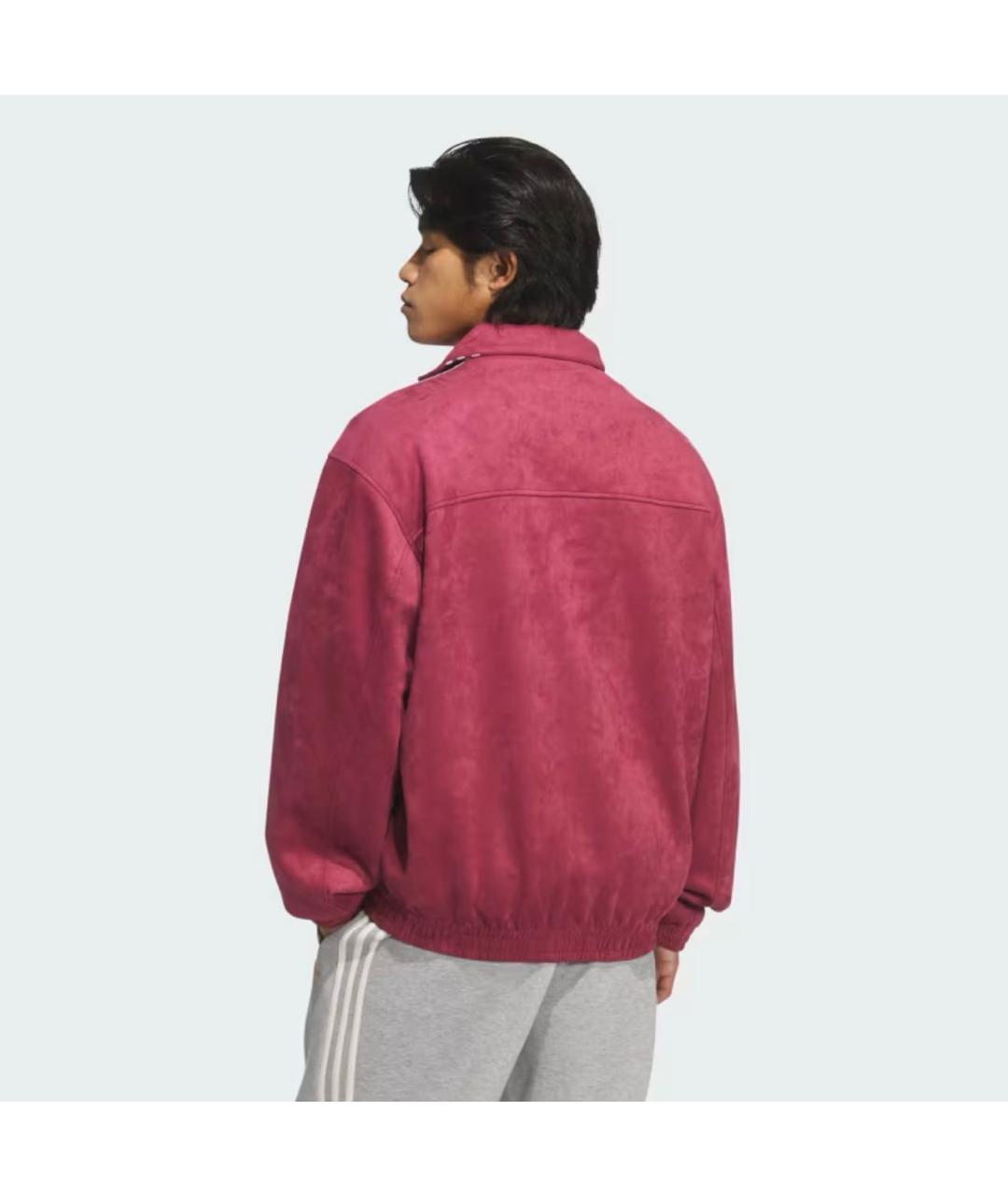ADIDAS Розовая полиэстеровая куртка, фото 7