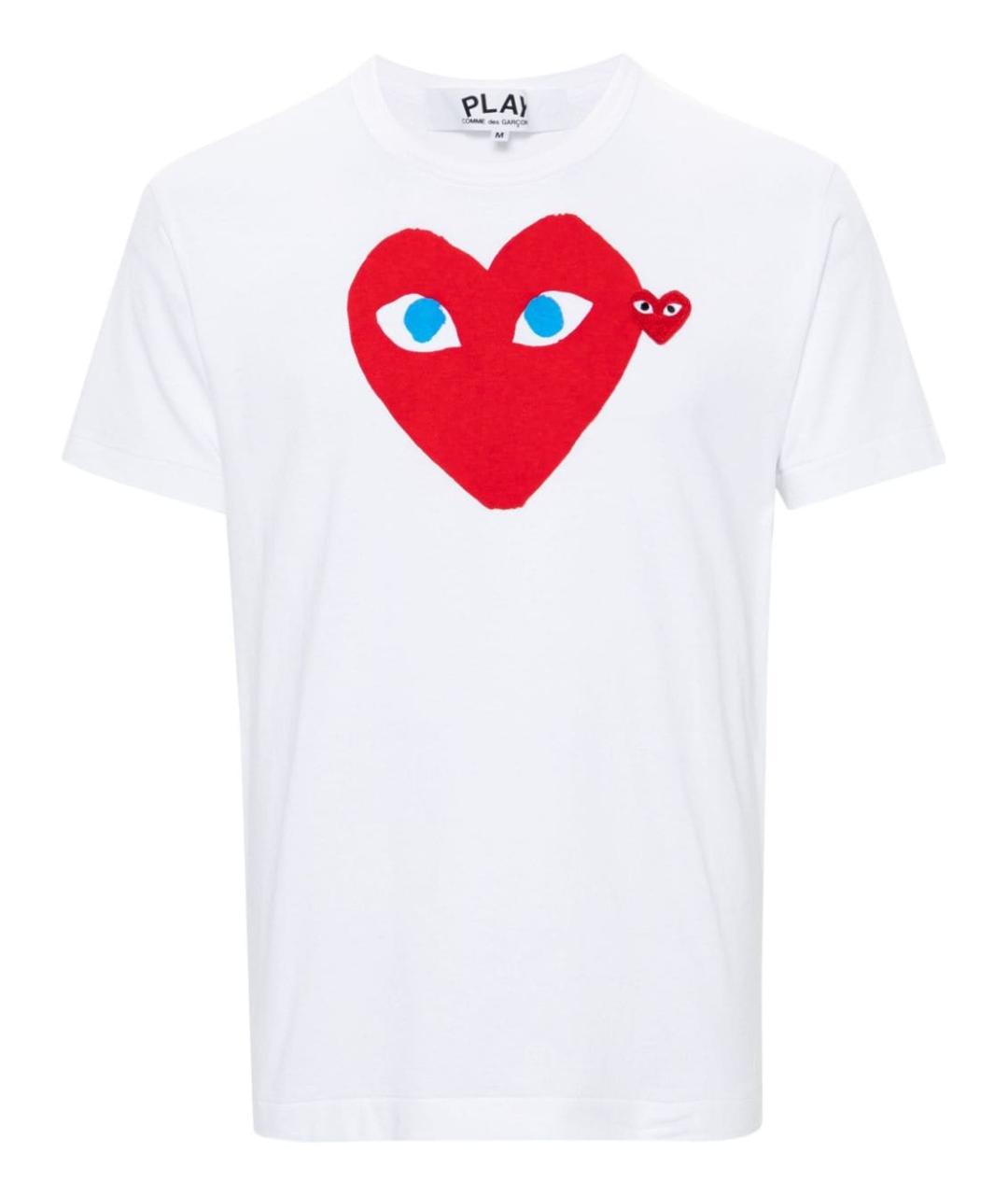 COMME DES GARÇONS Белая футболка, фото 1
