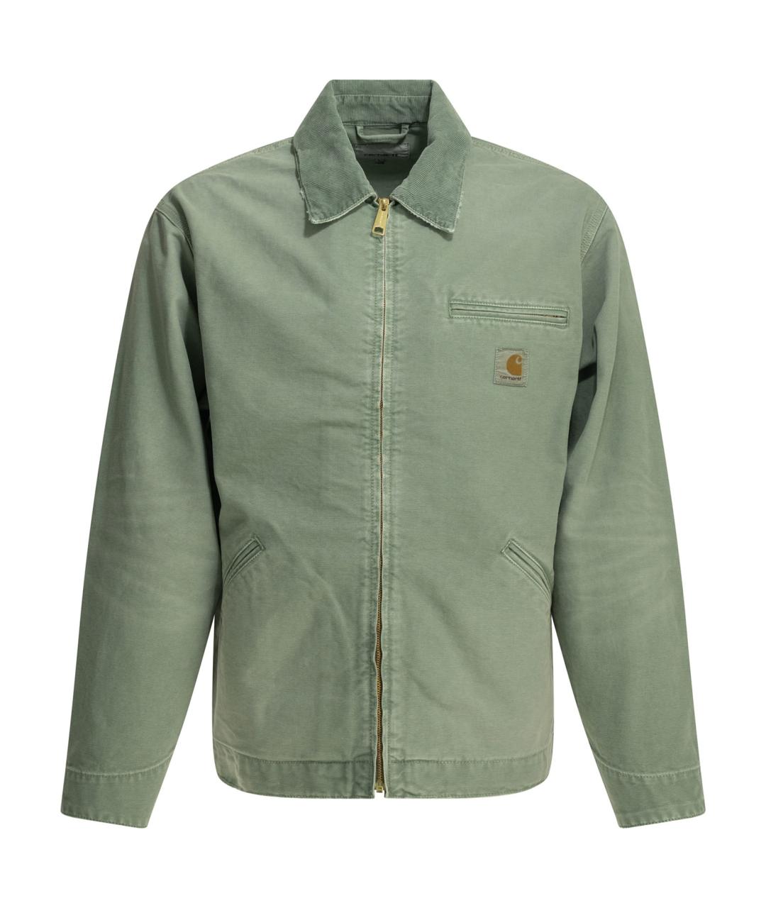 CARHARTT WIP Зеленая хлопковая куртка, фото 1