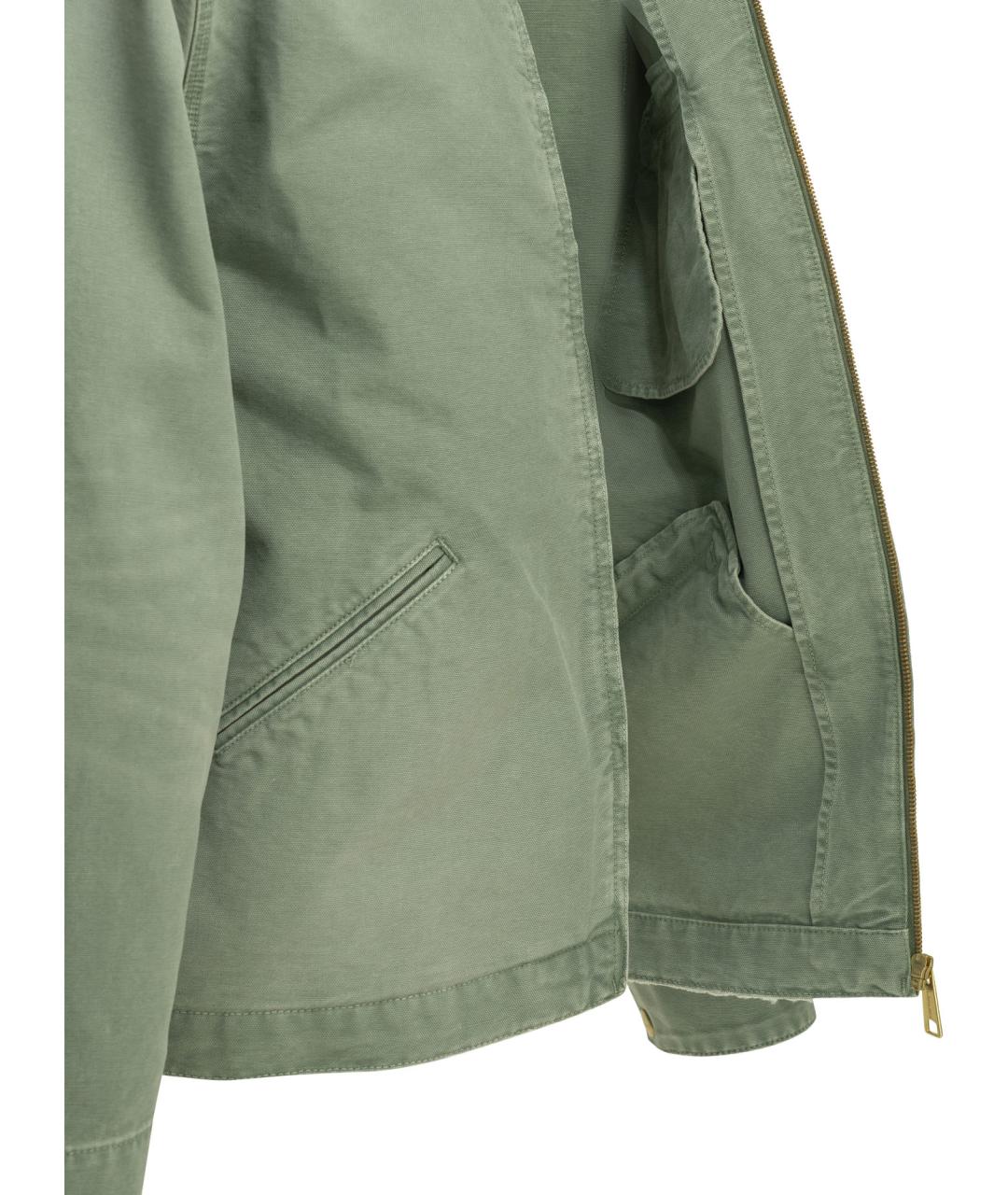 CARHARTT WIP Зеленая хлопковая куртка, фото 4