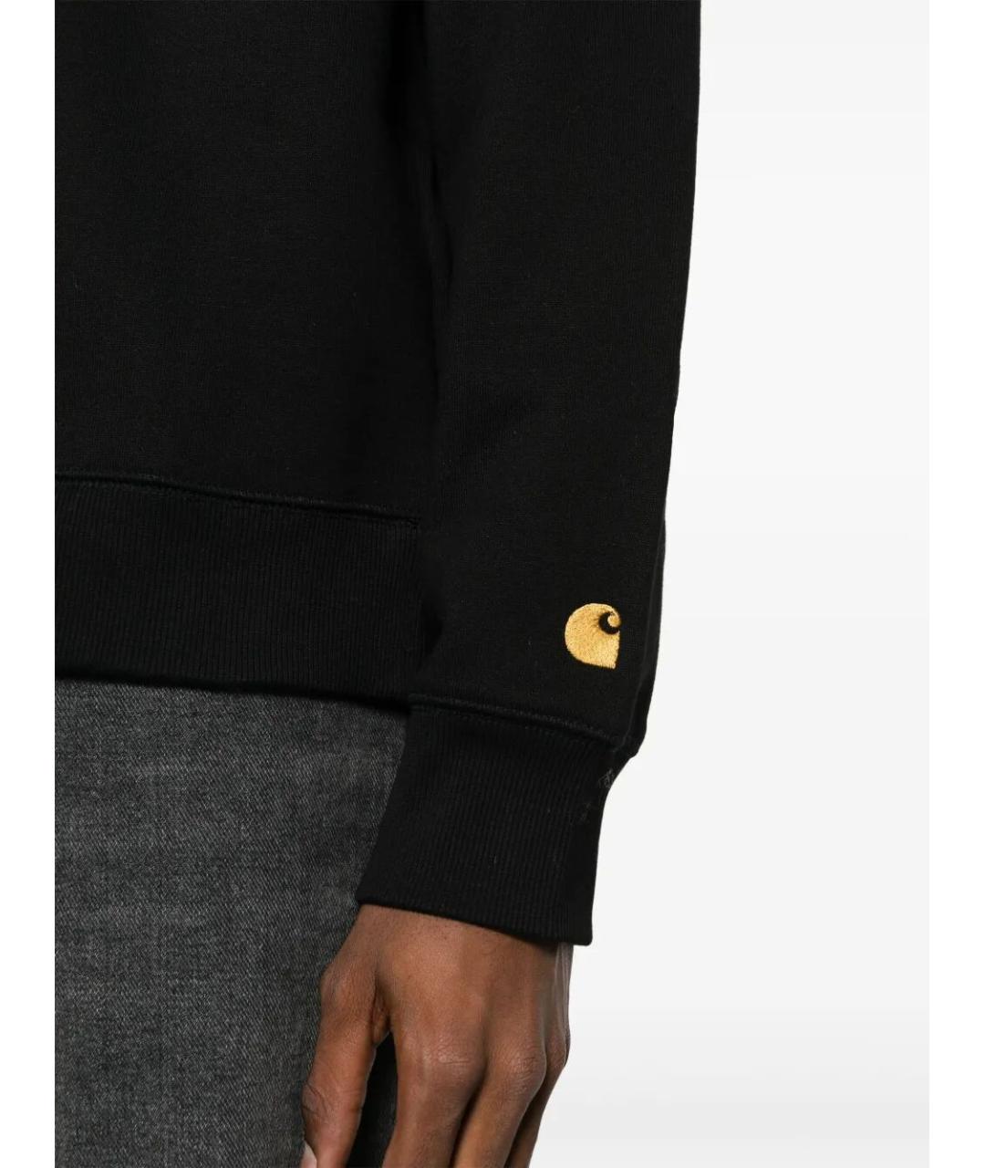 CARHARTT WIP Черный хлопковый джемпер / свитер, фото 5