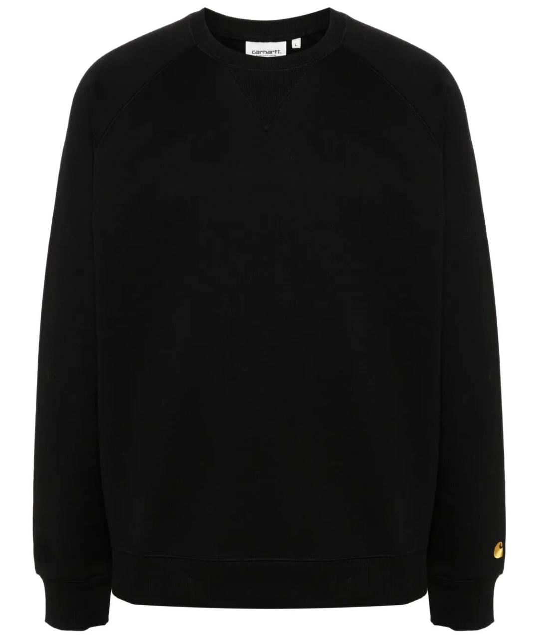 CARHARTT WIP Черный хлопковый джемпер / свитер, фото 1