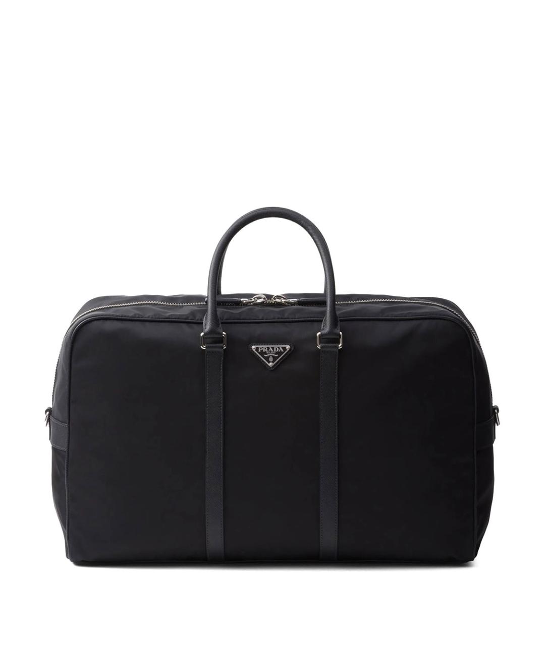 PRADA Черная синтетическая сумка на плечо, фото 1