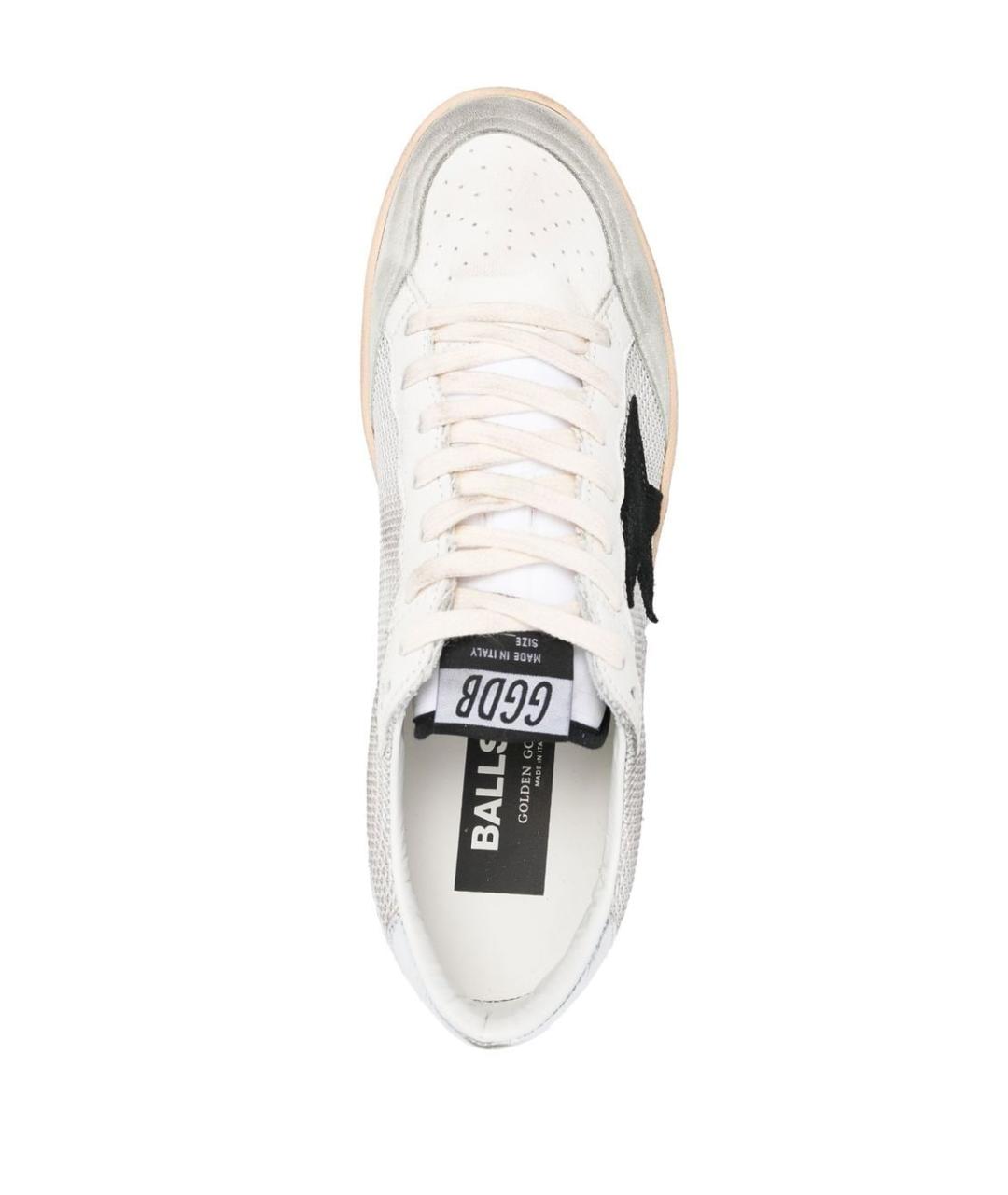 GOLDEN GOOSE DELUXE BRAND Кожаные низкие кроссовки / кеды, фото 2