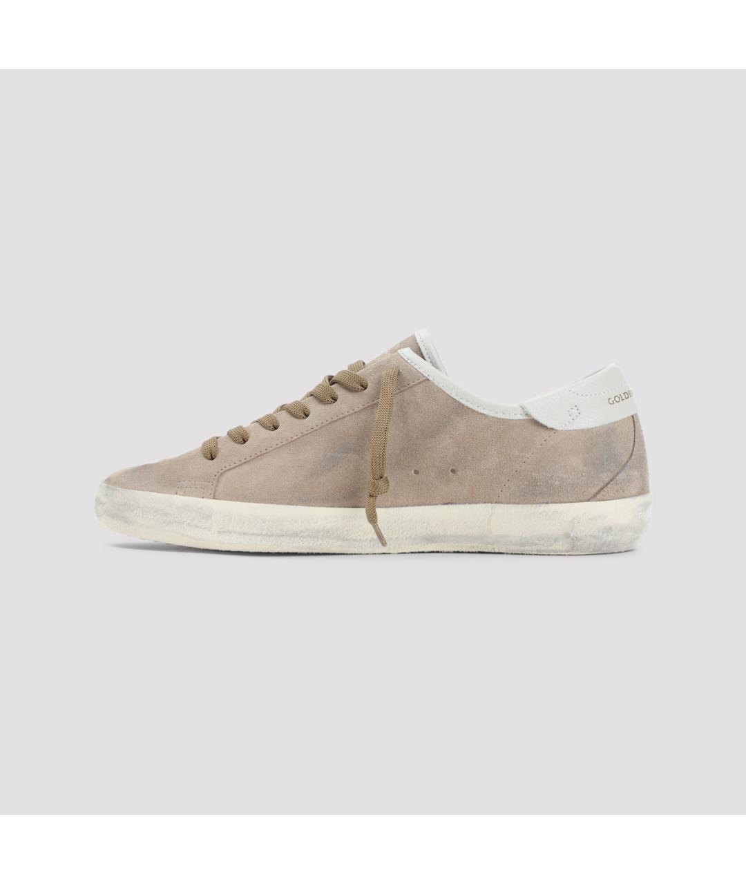 GOLDEN GOOSE DELUXE BRAND Кожаные низкие кроссовки / кеды, фото 3