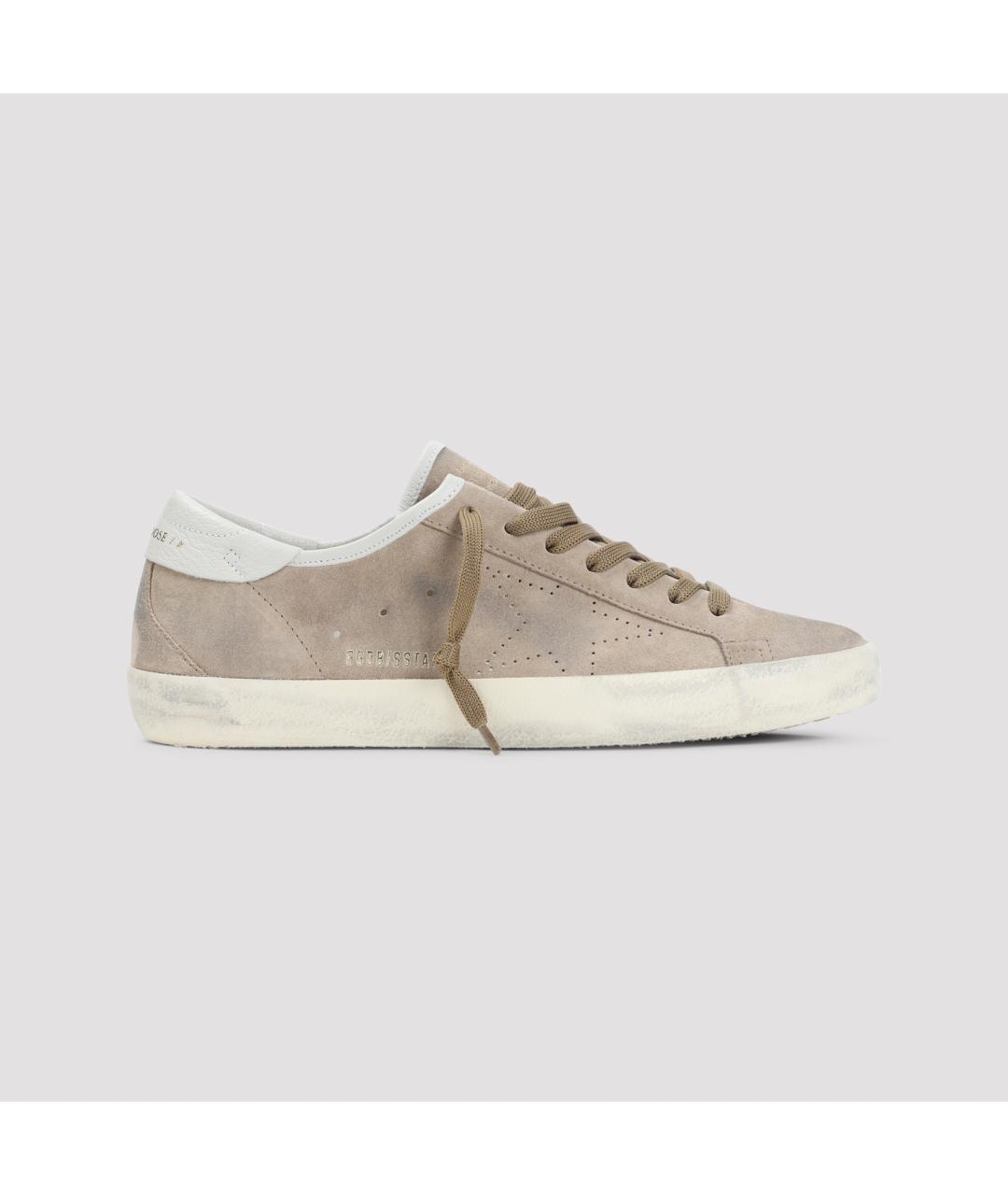 GOLDEN GOOSE DELUXE BRAND Кожаные низкие кроссовки / кеды, фото 2