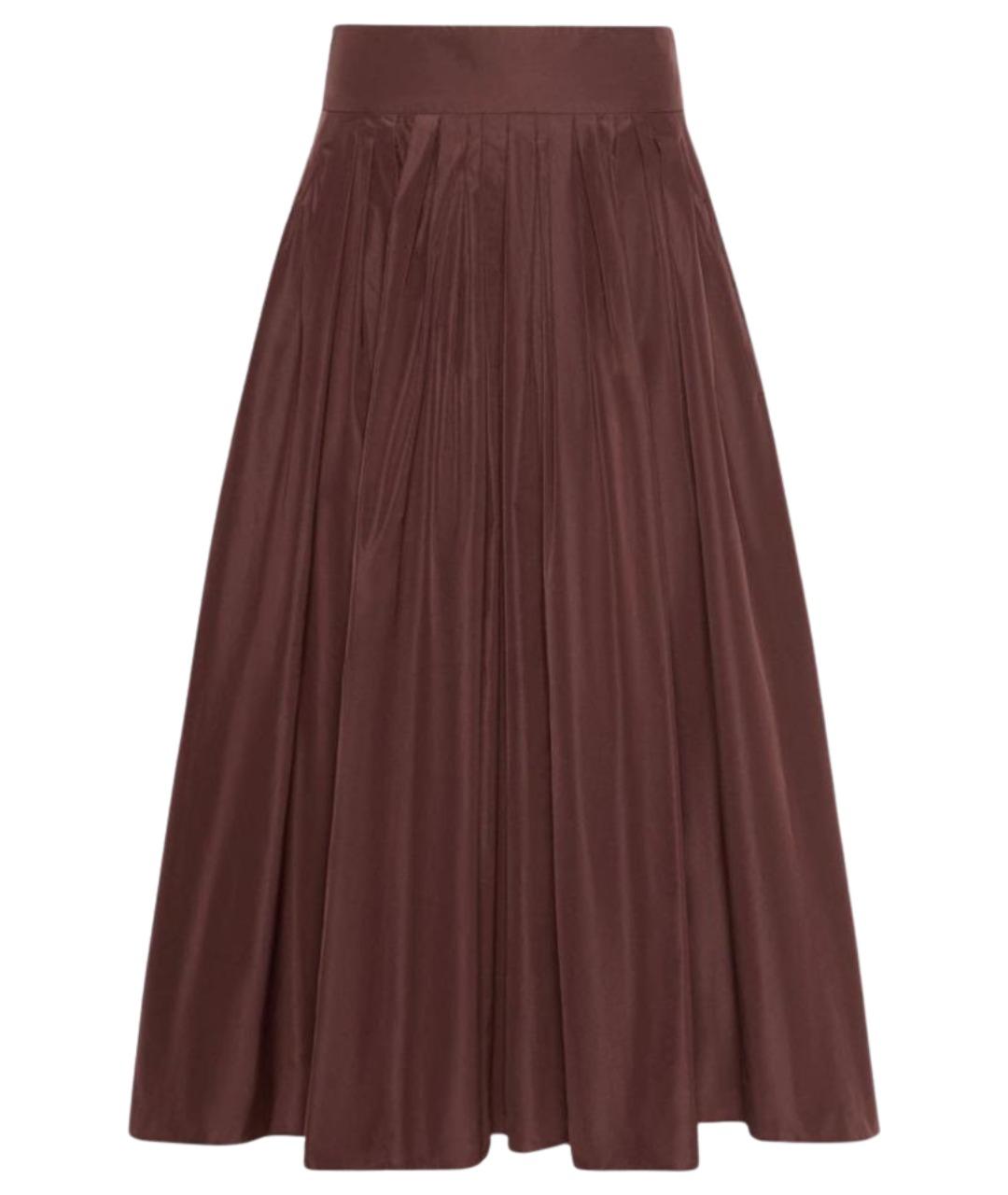 'S MAX MARA Бордовая юбка макси, фото 1