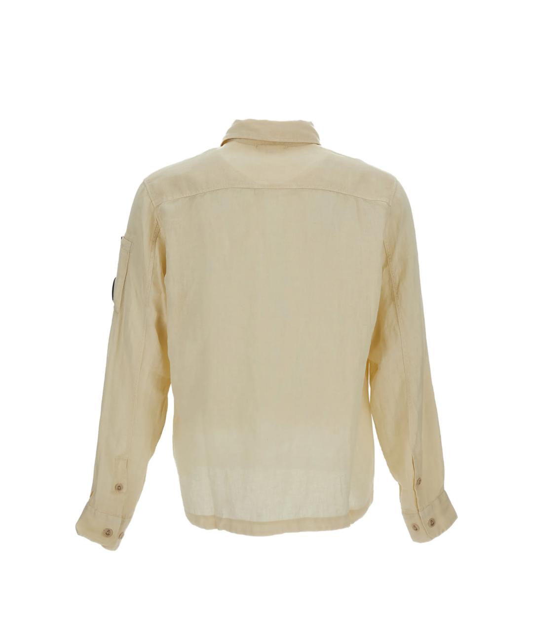 CP COMPANY Льняная кэжуал рубашка, фото 4