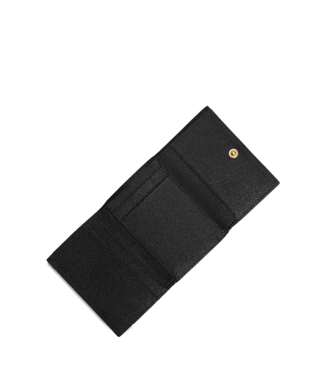 DOLCE&GABBANA Коричневый кожаный кошелек, фото 4