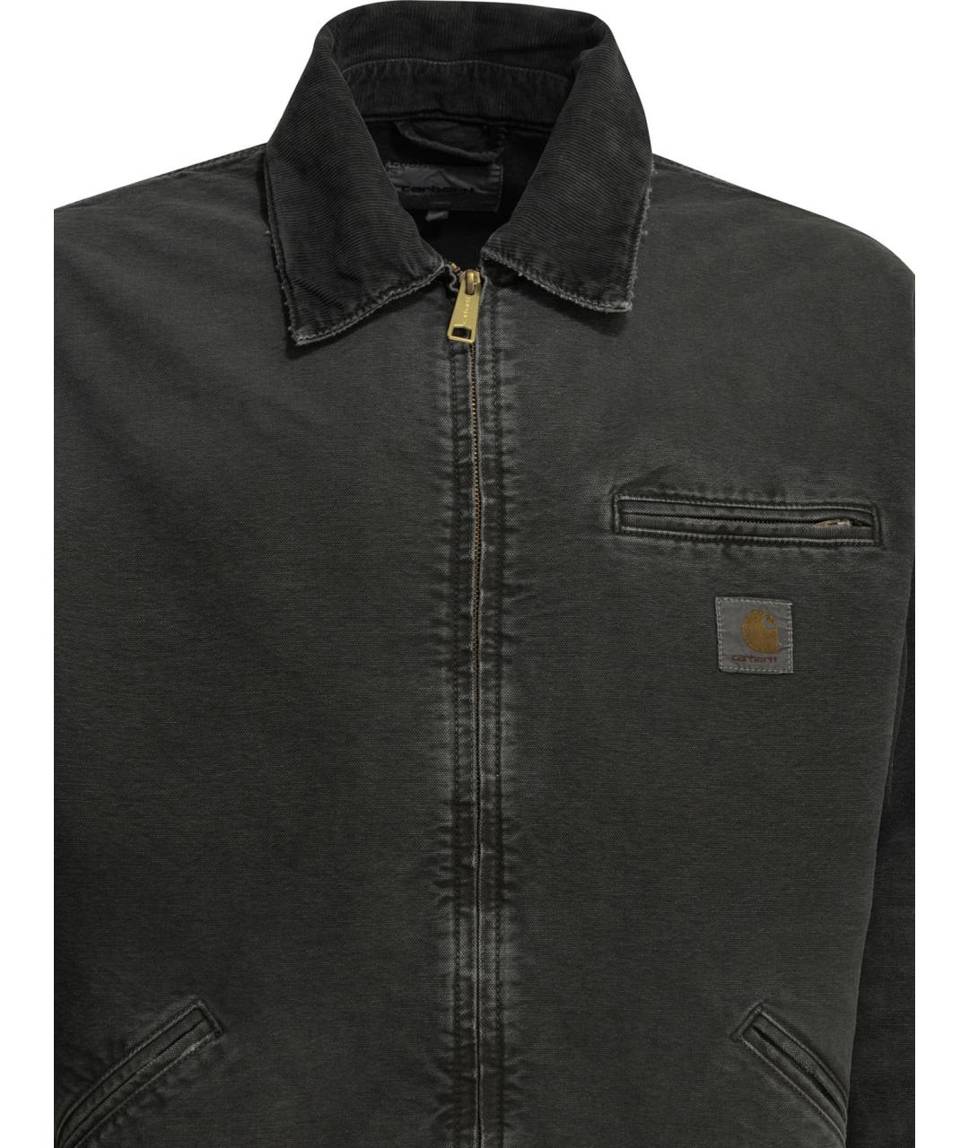 CARHARTT WIP Черная хлопковая куртка, фото 3