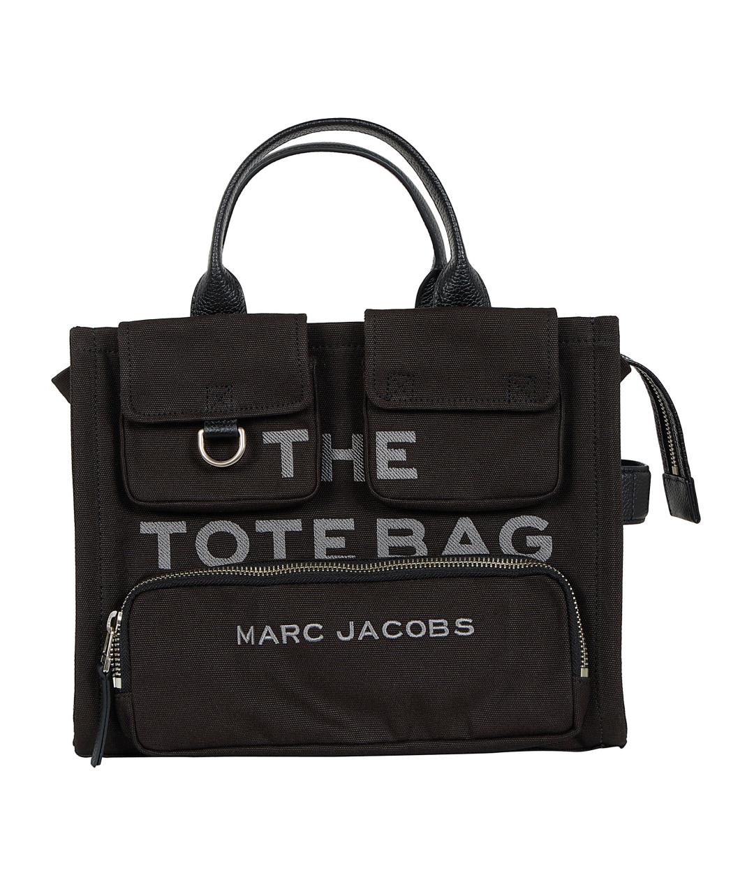 MARC JACOBS Черная хлопковая сумка тоут, фото 1