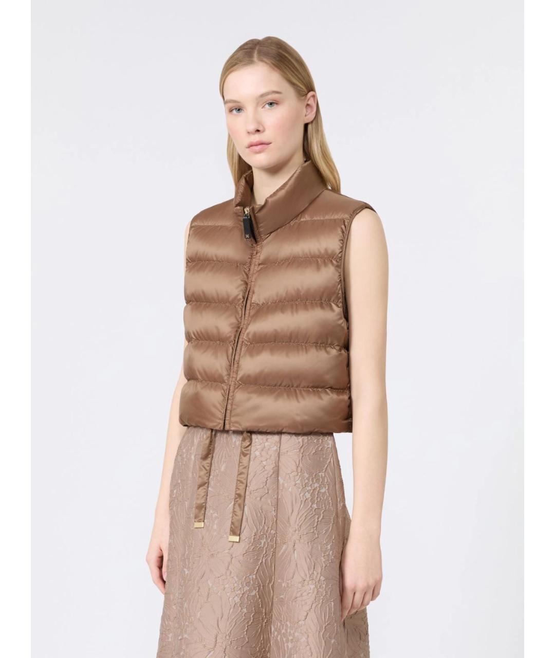 MAX MARA Полиэстеровый жилет, фото 3