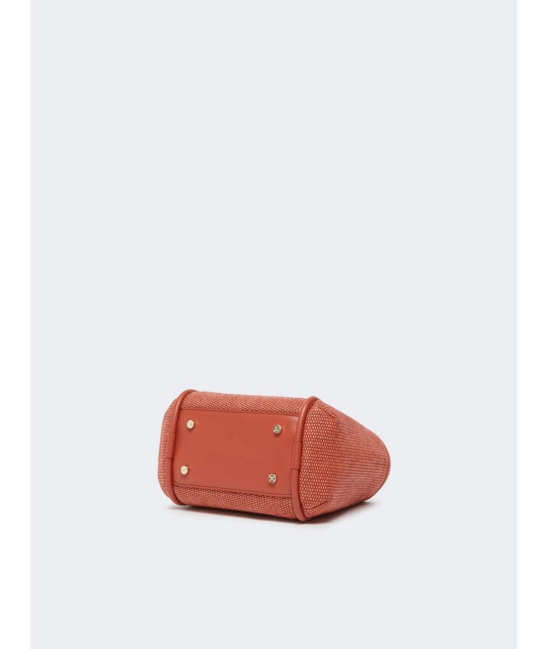 MAX MARA Хлопковая сумка с короткими ручками, фото 4