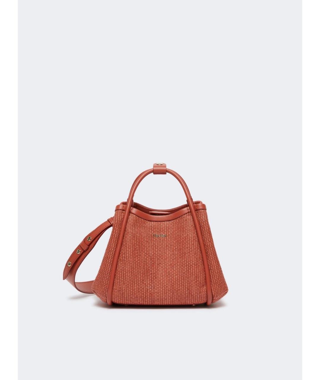 MAX MARA Хлопковая сумка с короткими ручками, фото 3