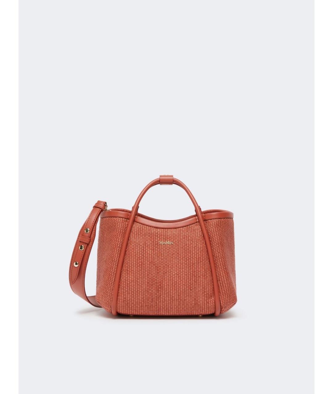MAX MARA Хлопковая сумка с короткими ручками, фото 6