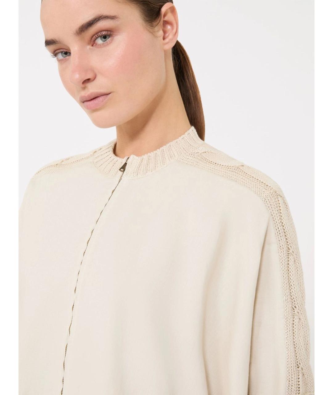 MAX MARA Бежевый кардиган, фото 5