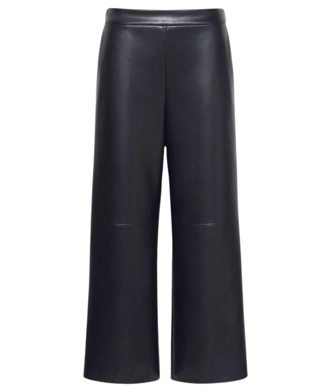 'S MAX MARA Темно-синие прямые брюки, фото 1