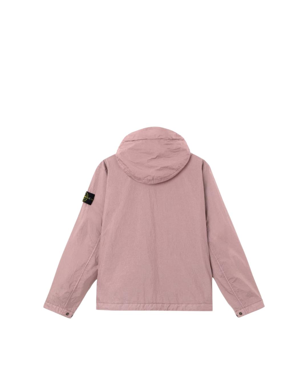 STONE ISLAND Фиолетовая синтетическая куртка, фото 3