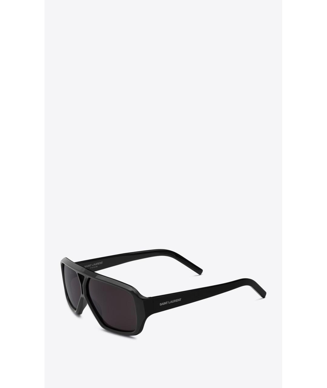 SAINT LAURENT Черные солнцезащитные очки, фото 2
