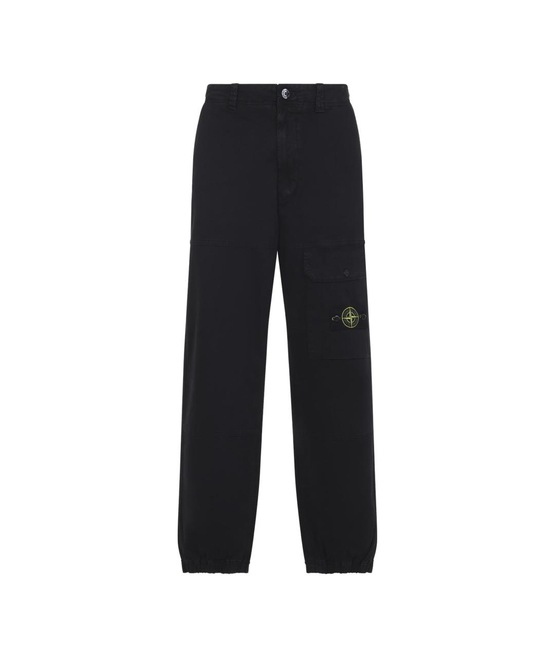 STONE ISLAND Хлопковые повседневные брюки, фото 1