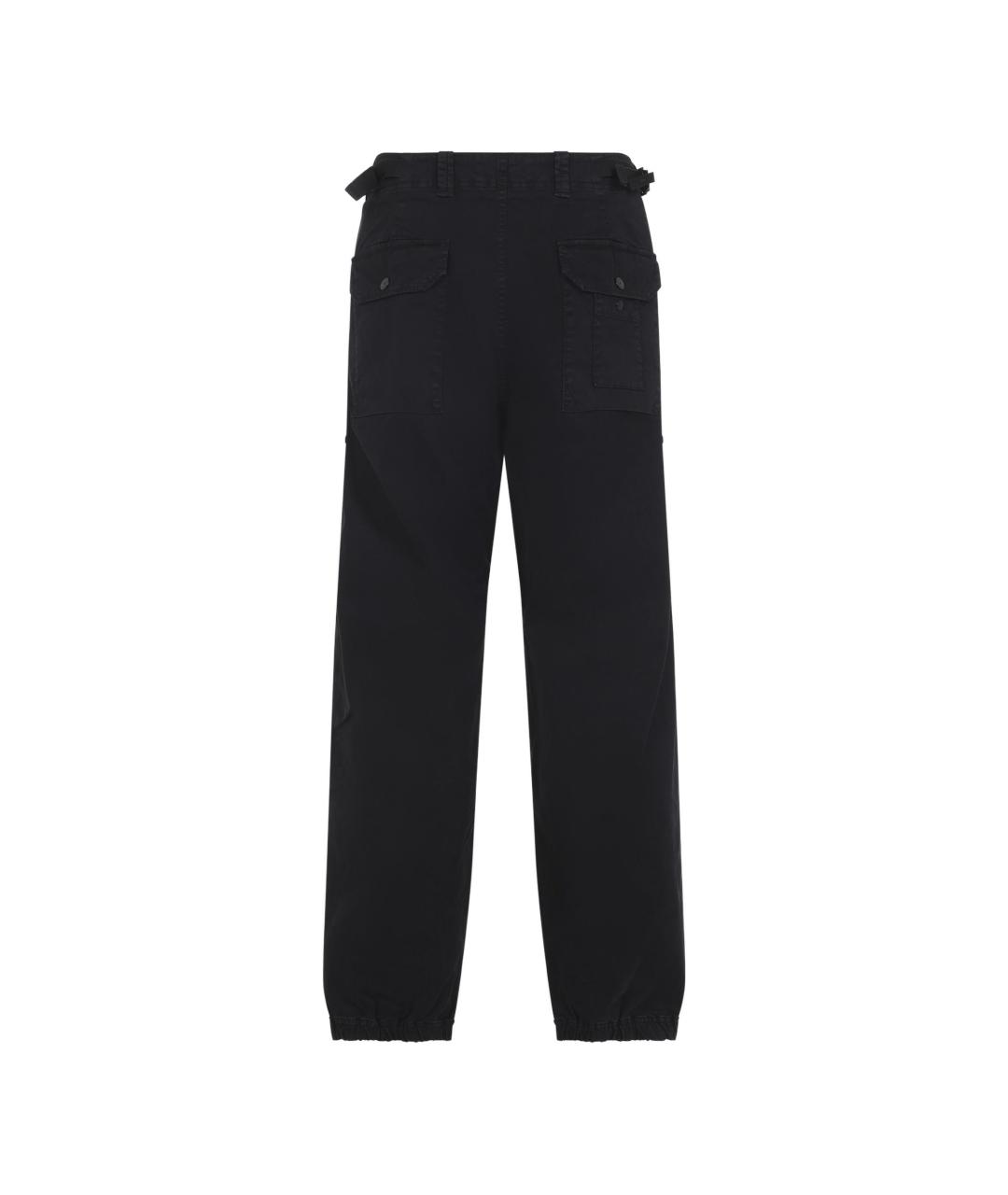 STONE ISLAND Хлопковые повседневные брюки, фото 4