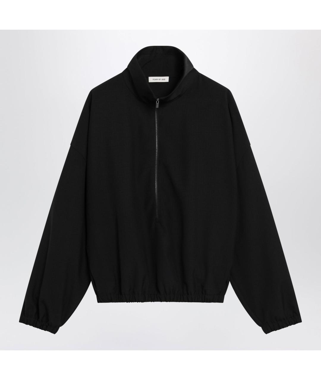 FEAR OF GOD Черная шерстяная куртка, фото 3
