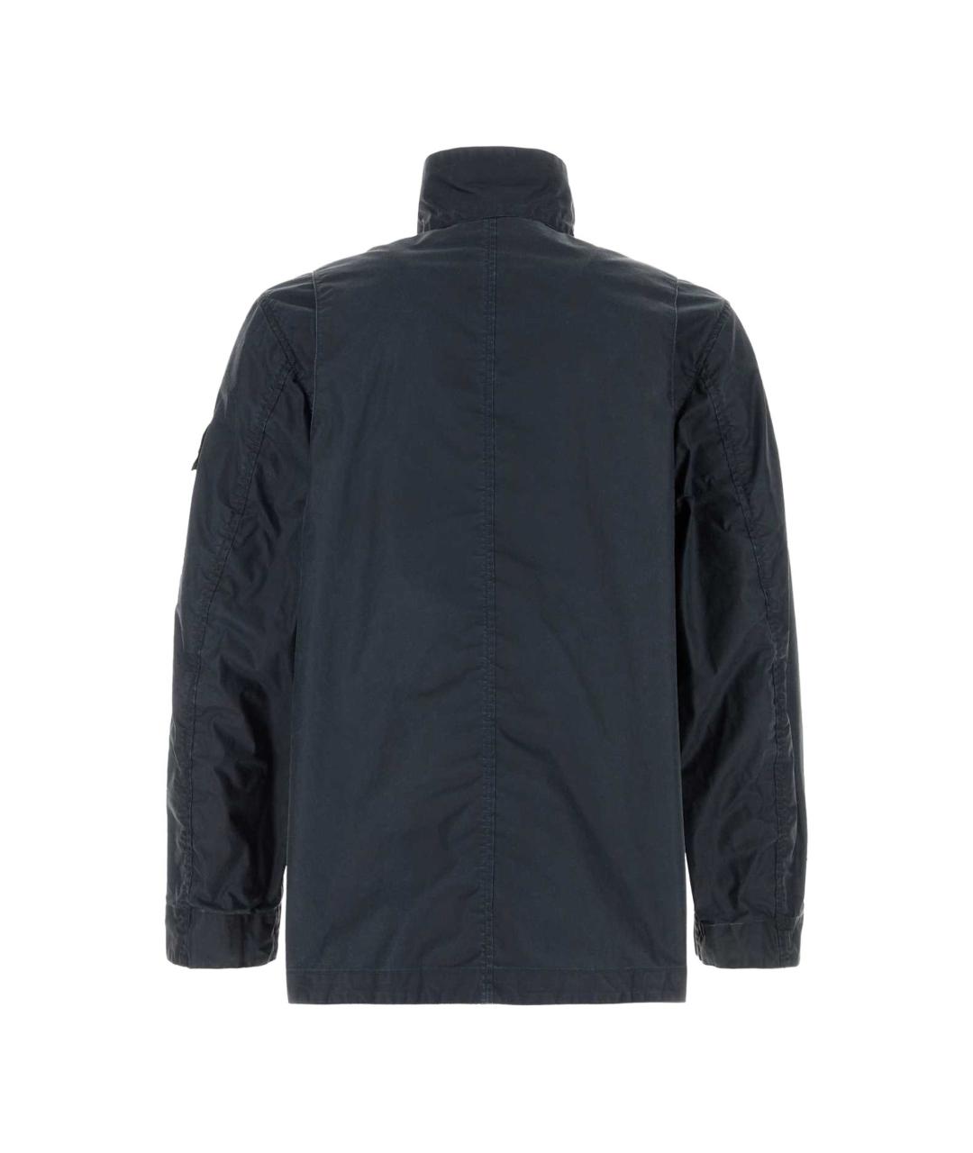 STONE ISLAND Синяя полиэстеровая куртка, фото 2