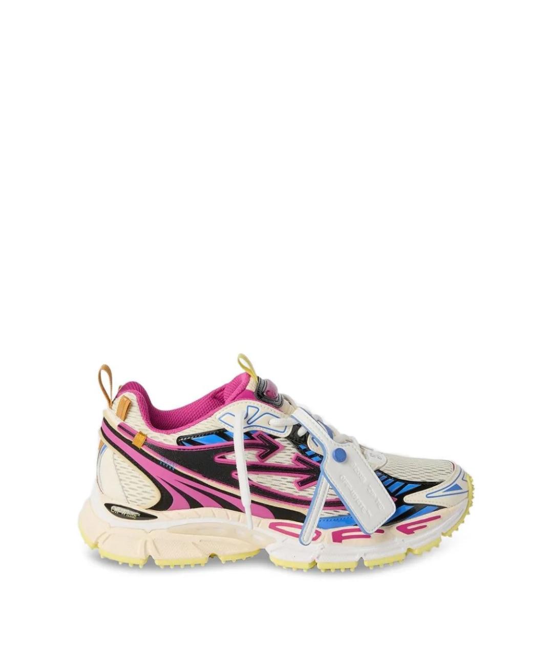 OFF-WHITE Мульти текстильные кроссовки, фото 3