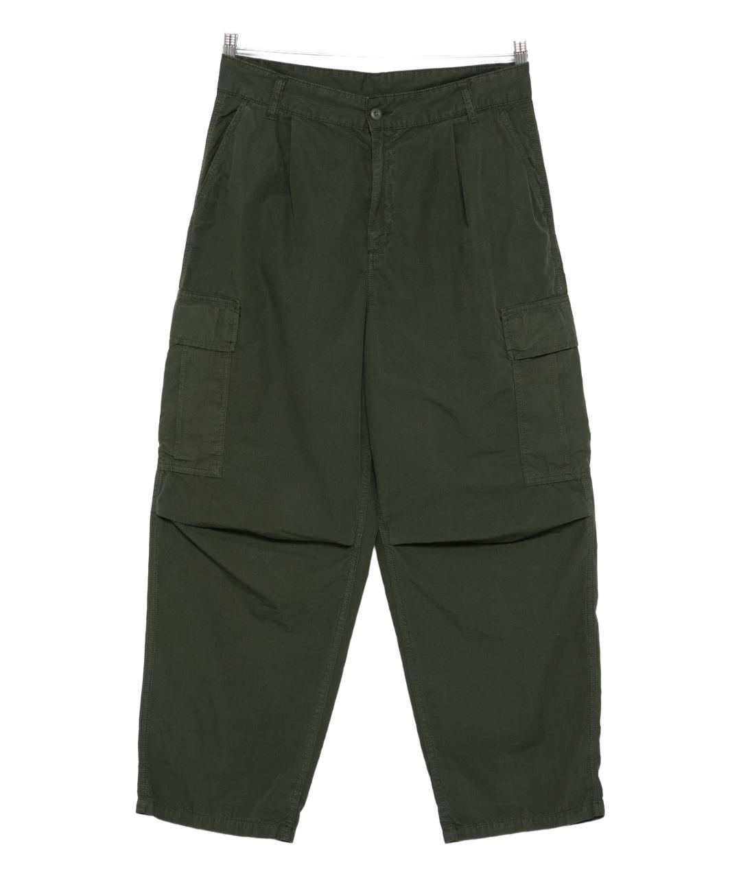 CARHARTT WIP Синие хлопковые повседневные брюки, фото 2