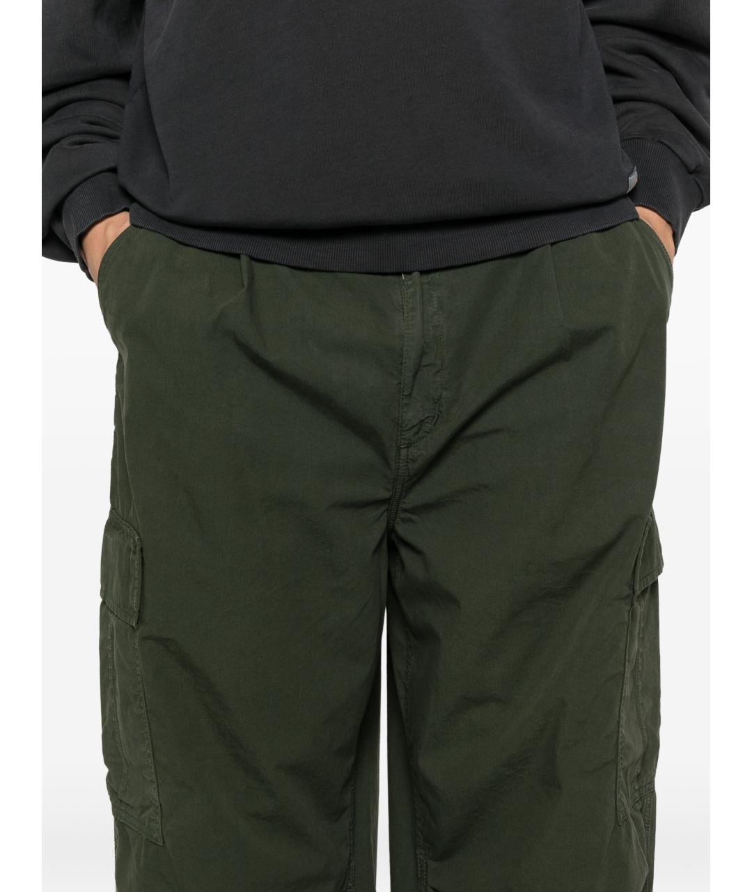CARHARTT WIP Синие хлопковые повседневные брюки, фото 3