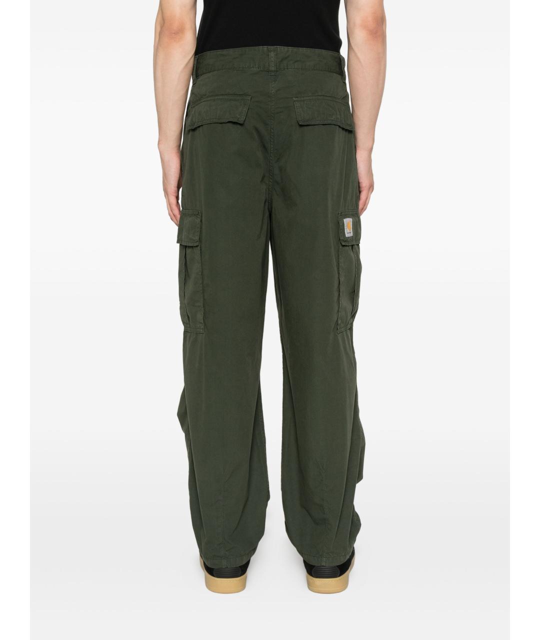 CARHARTT WIP Синие хлопковые повседневные брюки, фото 5