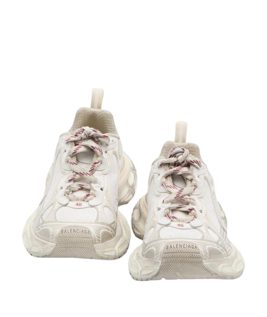 BALENCIAGA Белые кроссовки, фото 5