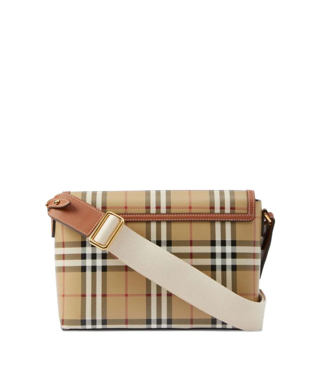 BURBERRY Бежевая сумка через плечо, фото 3