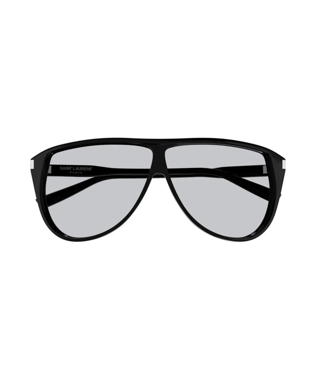 SAINT LAURENT Черные солнцезащитные очки, фото 2