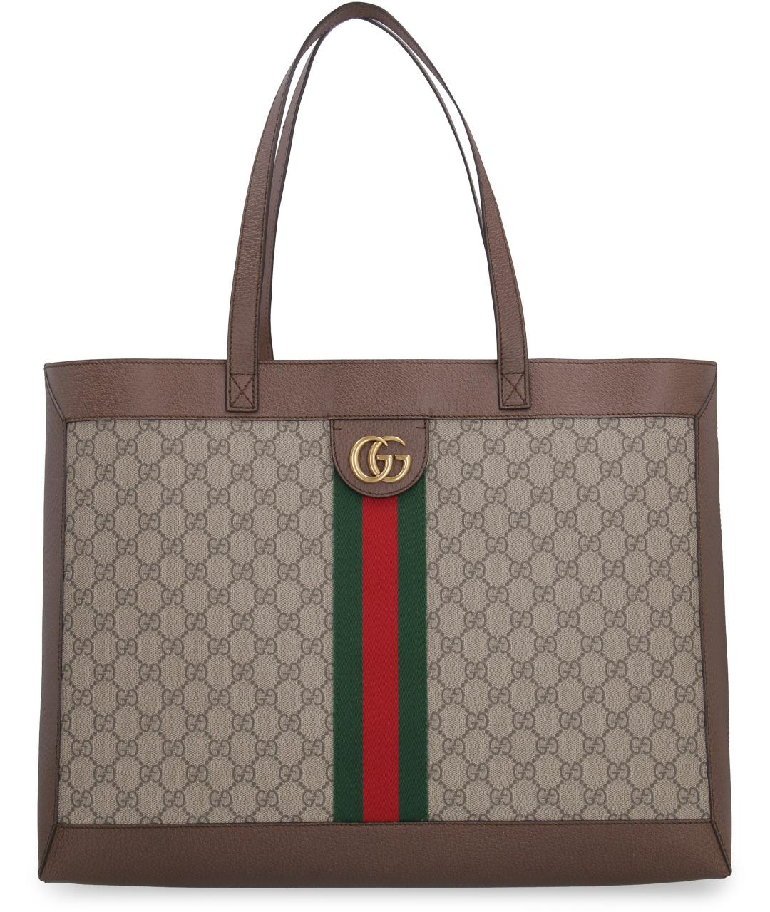 GUCCI Бежевая сумка тоут, фото 2