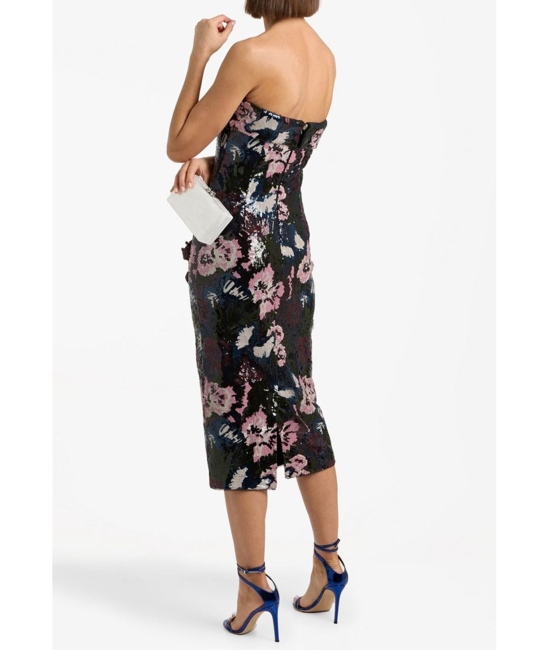 BADGLEY MISCHKA Мульти полиэстеровое вечернее платье, фото 3